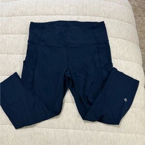 Lululemon Athletica Dark Blue Leggings